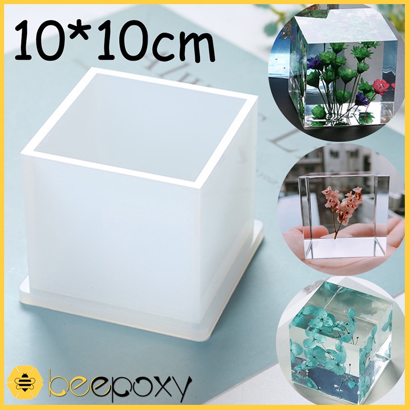 Khuôn Silicon Hình Vuông 10cm