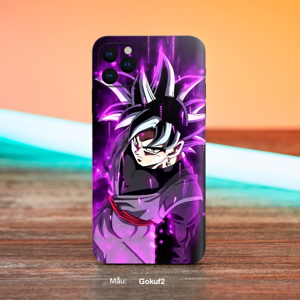 Dán Skin điện thoại hình Super Goku, Cho Iphone 6/ 7/ 8/ X/ XS/ XS Max/ 11/ 11 Pro Max Và Các Dòng Máy Android