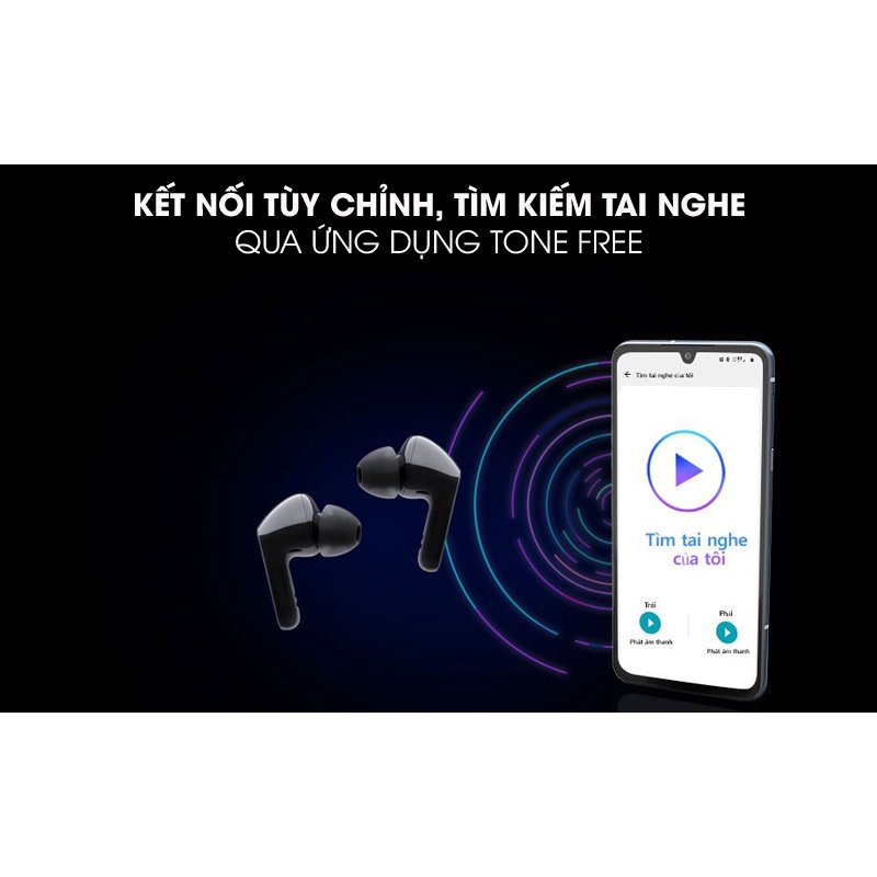 Tai nghe Bluetooth LG Tone Free HBS-FN6 Đen