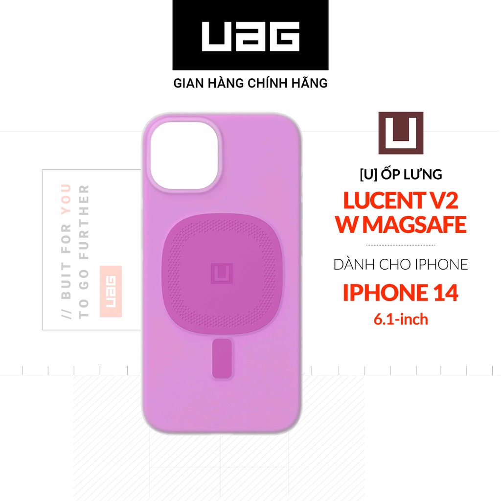 Ốp Lưng UAG LUCENT V2 W Magsafe Dành Cho iPhone 14 [6.1 INCH]