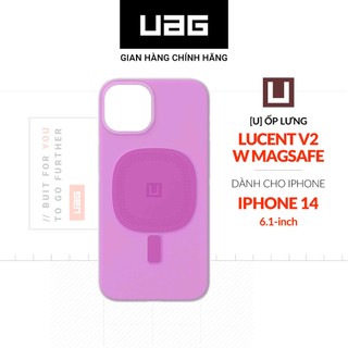 (THANH LÝ) Ốp Lưng UAG LUCENT V2 W Magsafe Dành Cho iPhone 14 [6.1 INCH]