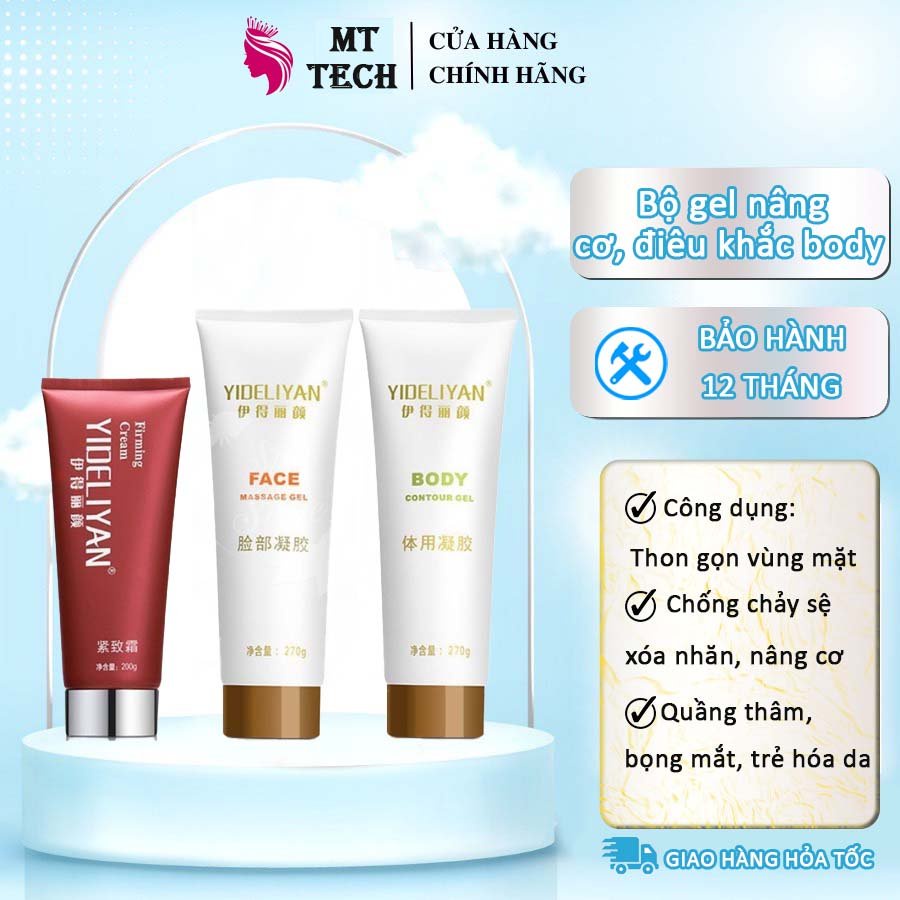 [ Bộ gel ] Nâng Cơ Điêu Khắc Mặt Và Làm Body Săn Chắc Dùng Cá Nhân Spa Thẩm Mỹ Viện
