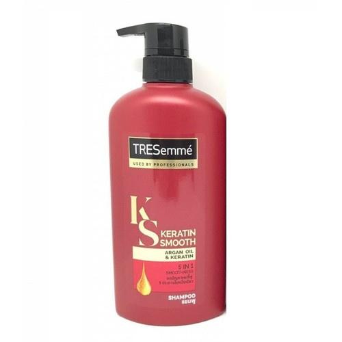 Dầu Gội Tresemme Keratin Smoonth Siêu Thơm Mềm Mượt Chai Đỏ 450ml Thái Lan