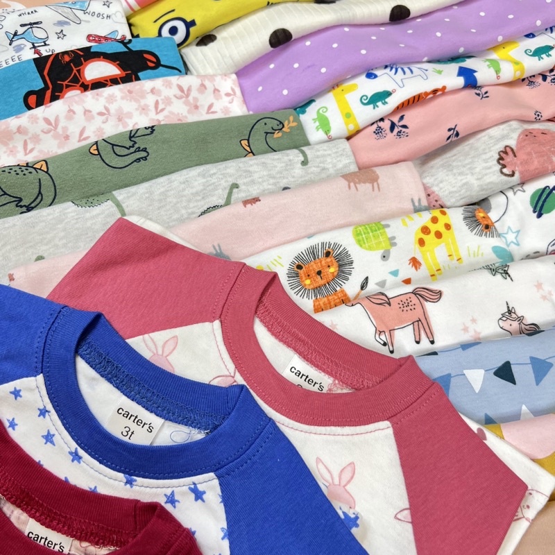 Bộ dài tay cotton borip bé trai/ gái (Sz 10-23kg)