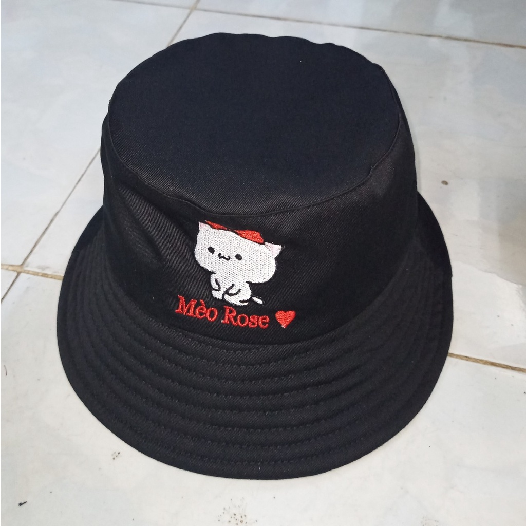 Nón Thêu Chữ Logo Theo Yêu Cầu, Bucket, Tai Bèo, Rộng Vành Nam Nữ Đẹp Thời Trang