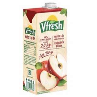 Nước ép táo Vfresh 1 lít date mới nhất