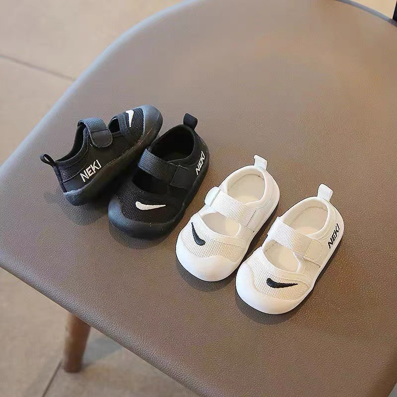 Sandal tập đi cho bé trai bé gái chống vấp  vải bún siêu mềm êm chân mã XH1