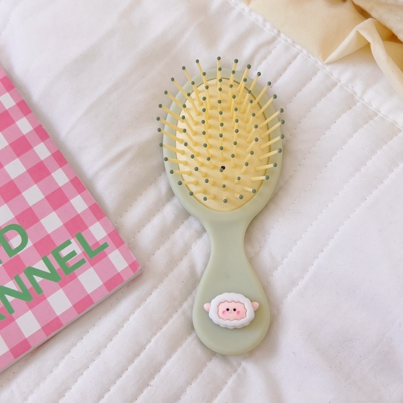Lược Chải Tóc Michi House Massage Da Đầu Họa Tiết Hoạt Hình Dễ Thương Thiết Kế Xinh Xắn
