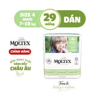 Bỉm dán Moltex Maxi Size 7-18kg 29 miếng