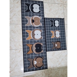 Bộ thảm đôi nhà bếp chữ L