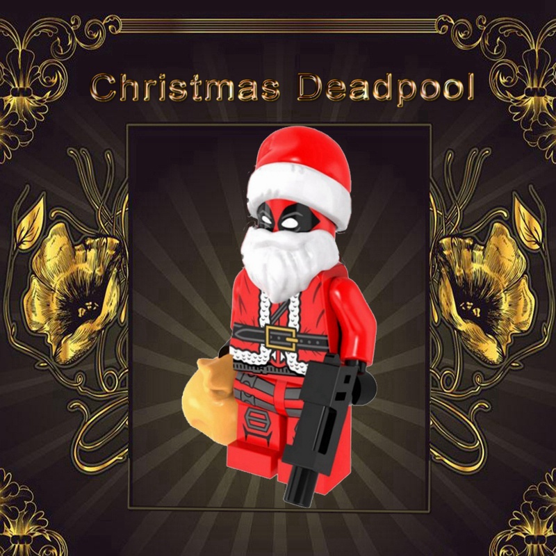 Mô Hình Đồ Chơi Nhân Vật Deadpool Marvel DIY Dành Cho Trẻ Em