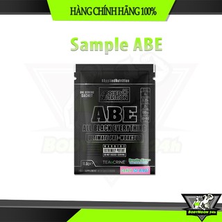 Combo 5 sample applied nutrition abe pre workout 1ser gói thử 1 lần dùng