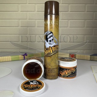 COMBO Gôm + Sáp Vuốt Tóc SUAVECITO - Giữ Nếp Mạnh Mẽ