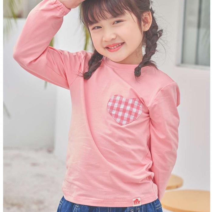 Áo dài tay cho bé gái 3-11 tuổi size 15-40kg RIOMIO chất liệu cotton 4 chiều mùa thu đông - RA300