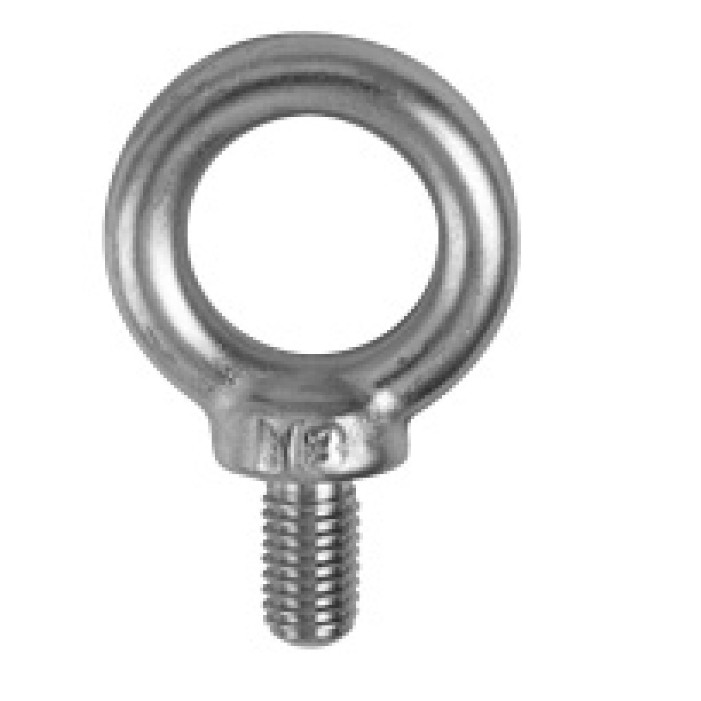 Bu lông mắt cẩu M16 inox 304 DIN 580 (Lifting eye bolt)