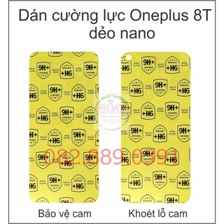 Dán cường lực Oneplus 8T 5G dẻo nano siêu bền