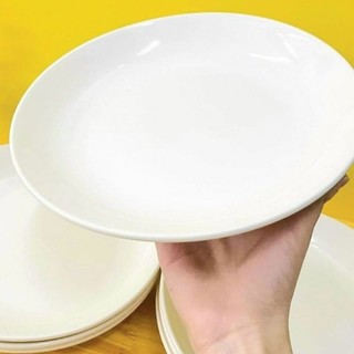 Đĩa sứ 9 inch - Đĩa sứ trắng trơn