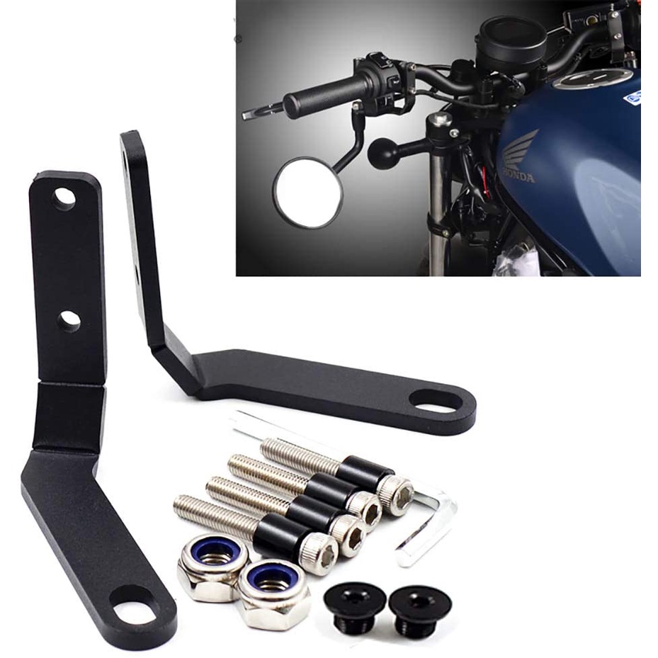 PAT CHÂN GƯƠNG XOAY NGƯỢC HONDA REBEL300 REBEL500 25MM (1 cặp)