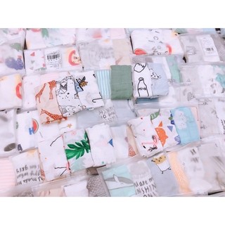 Set 3 khăn sữa Muslin tree manny cao cấp