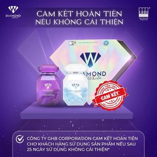 [HÀNG NGUYÊN TEM]Viên Uống Trắng Da Ngọc Trinh Diamond White