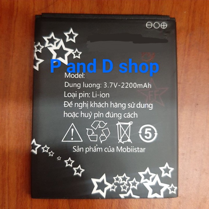 Pin điện thoại mobiistar bl-220 Lai 504K