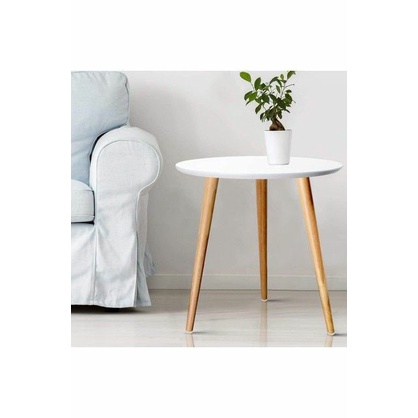 Bàn tròn sofa, bàn tròn bệt decor cao cấp size d40,50,60cm