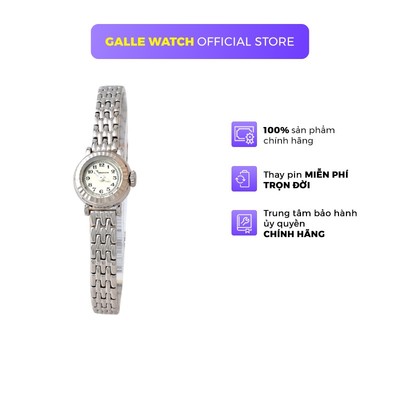 Đồng hồ Romanson Watch PA2639LWIVORY nữ mặt nhỏ, kính chống xước, máy Thụy Sĩ chống nước dây thép cao cấp chính hãng