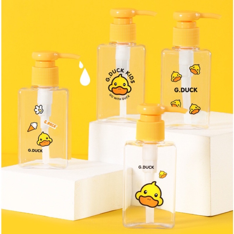 Lọ Chiết Mỹ Phẩm Dạng Sương Hình Vịt Vàng Dễ Thương
