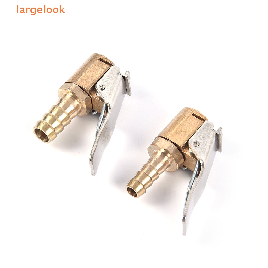 Van Bơm Hơi Lốp Xe Hơi Bằng Đồng Thau Có Kẹp Khóa Tiện Dụng