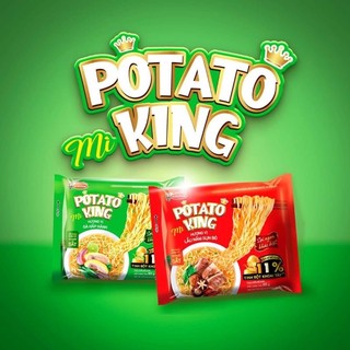 Mì King Potato gà hấp hành/ nấm sụn bò Acecook mới