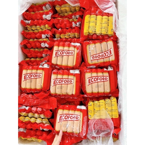XÚC XÍCH TƯƠI ( 500g/túi = 10 cái ) bán lẻ tại nội thành hải phòng