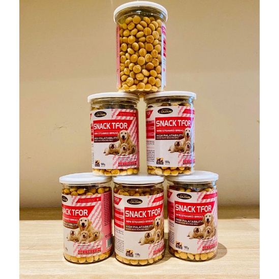 Bánh thưởng cho chó TFor hộp 180g- Snack cho chó vị bơ sữa hộp 180g
