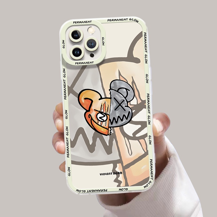 Ốp Điện Thoại Silicon TPU Mềm Trong Suốt Chống Sốc Thời Trang Cho iPhone 14 13 12 11 Pro XS Max X XR 8 7 6 6S 14 Plus