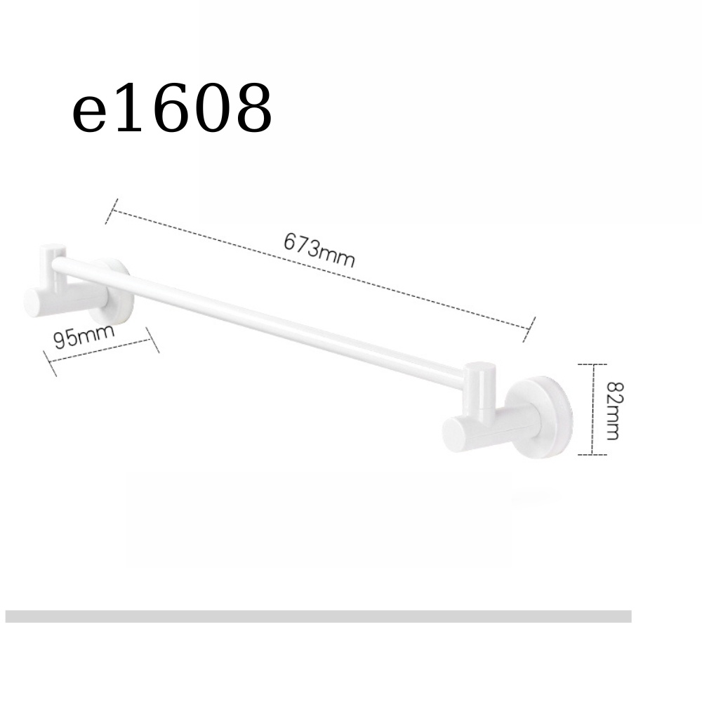 giá treo khăn nhà tắm dán tường ecoco, giá treo khăn nhà bếp hàng nội địa trung