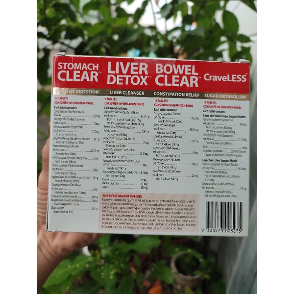 Liệu trình thải độc cơ thể 7 ngày của Úc - Carusos Quick Cleanse Internal Cleansing