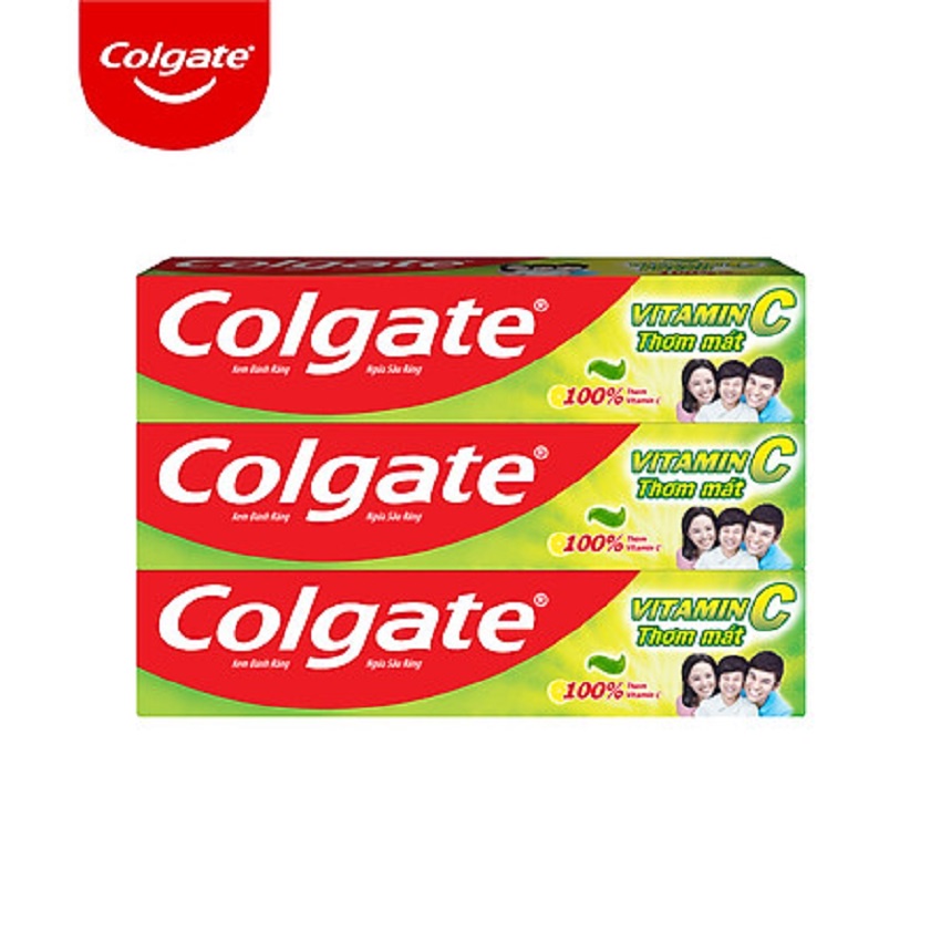 KEM ĐÁNH RĂNG COLGATE VITAMIN C THƠM MÁT 220G