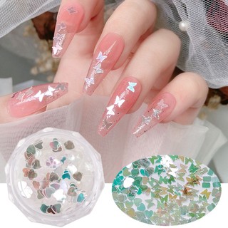 Hộp Sequin Lấp Lánh Trang Trí Móng Nghệ Thuật