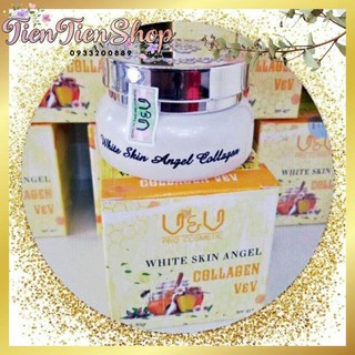KEM DƯỠNG HOA CÚC NANO WHITE SKIN ANGLE COLLAGEN V&V CHÍNH HÃNG