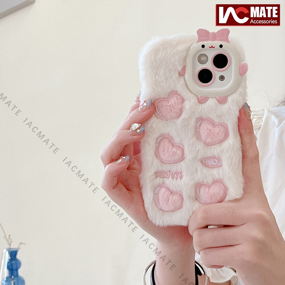Ốp Điện Thoại Lông Nhung Mềm Mịn Ấm Áp Cho iphone 15promax 15 pro 14 promax 14 plus 12 13 pro max 11