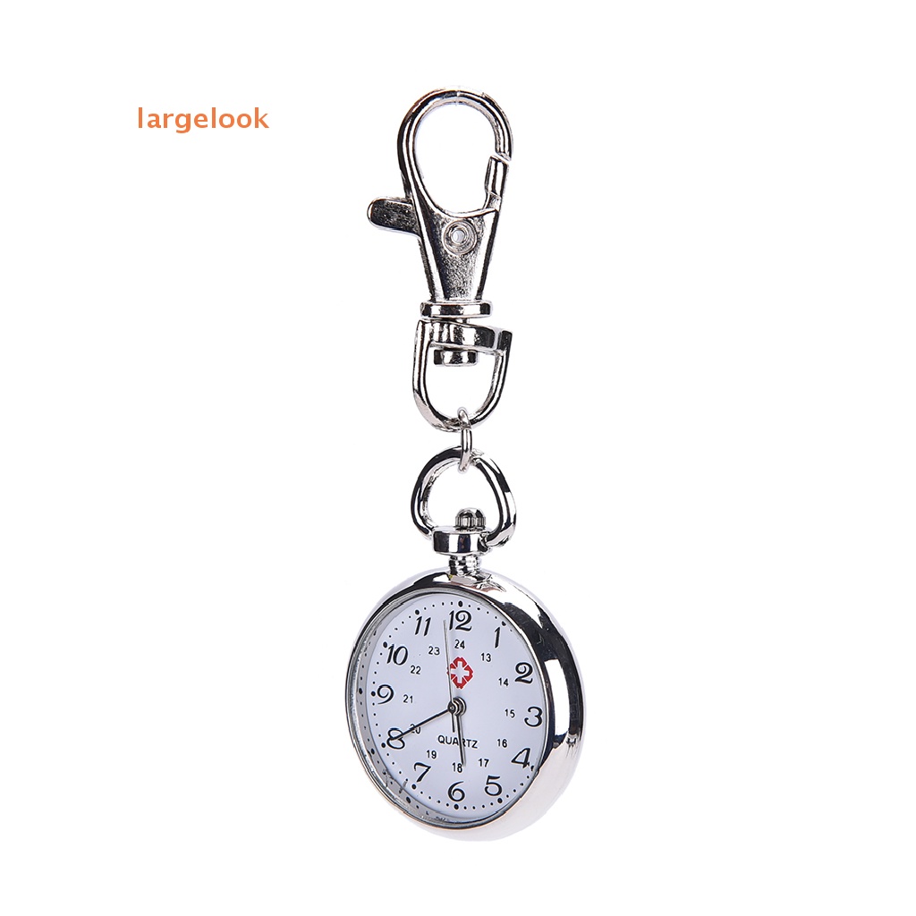 Móc Khóa Hình Đồng Hồ Bỏ Túi Chất Liệu Thép Không Gỉ Dễ Thương