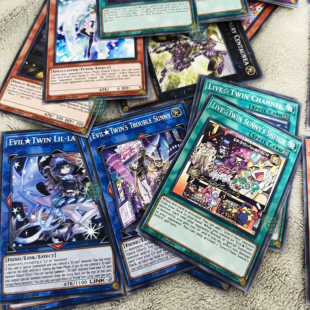 Bộ bài Yugioh - Evil Twin - Structure Deck