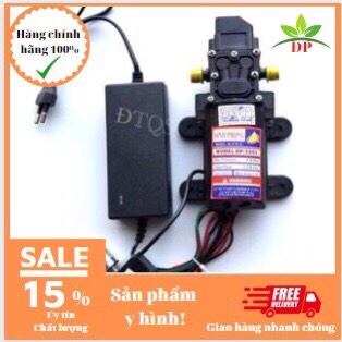Mô tơ cho bình phun điện,Máy Bơm tăng áp Mini 12V Đỉnh Phong,bơm Phun Sương