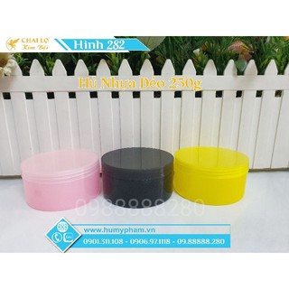 Hủ đựng kem body - hủ nhựa dẻo 250g