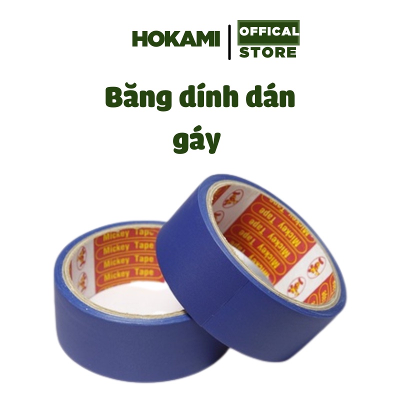 Băng dính dán gáy 3,5 cm dày đại 18m / cuộn - băng dính simili đóng gáy sổ sách - văn phòng phẩm - HOKAMI STORE