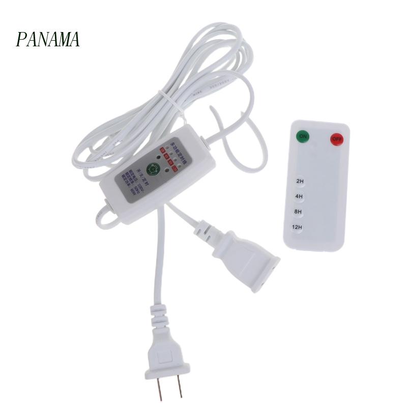 Dây Cáp Mở Rộng NAMA US 110V 220V 60W Với Đồng Hồ Hẹn Giờ Và Quạt Đèn LED