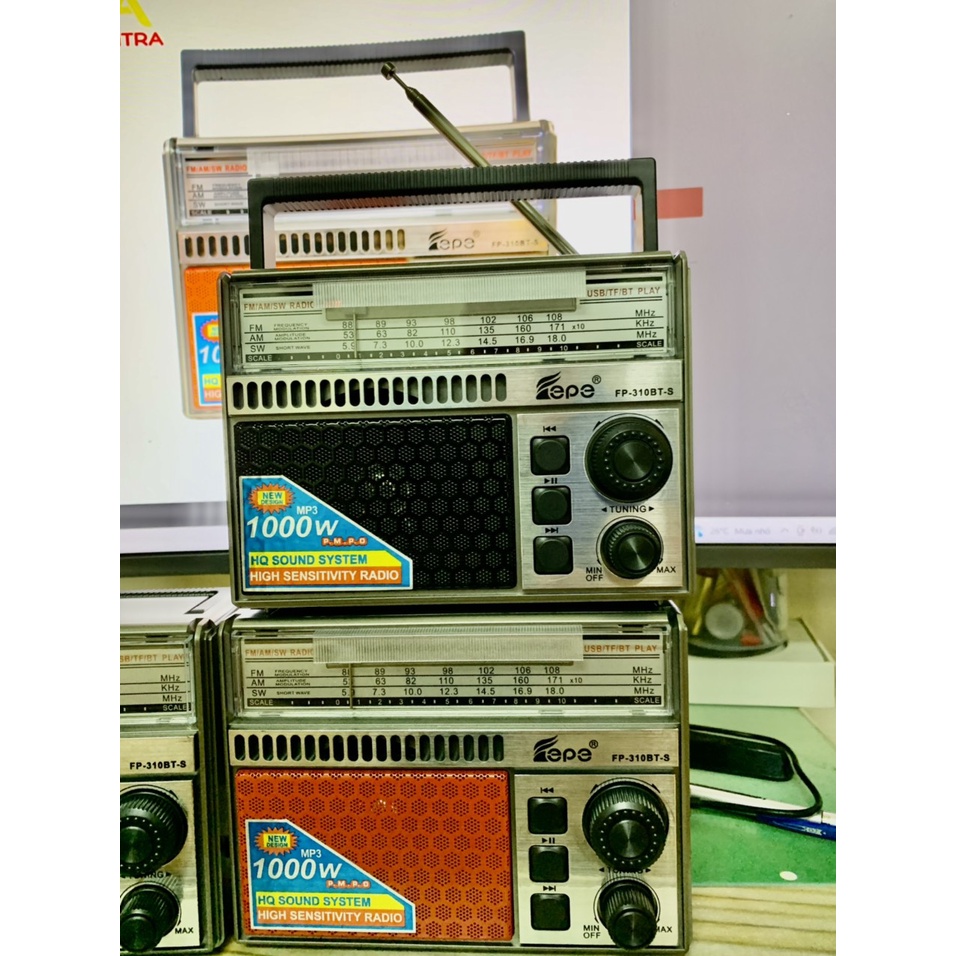 ĐÀI RADIO-310BT Jaban Đài Năng Lượng Mặt Trời mẫu mới nhất nhật bản-hàng chính hãng