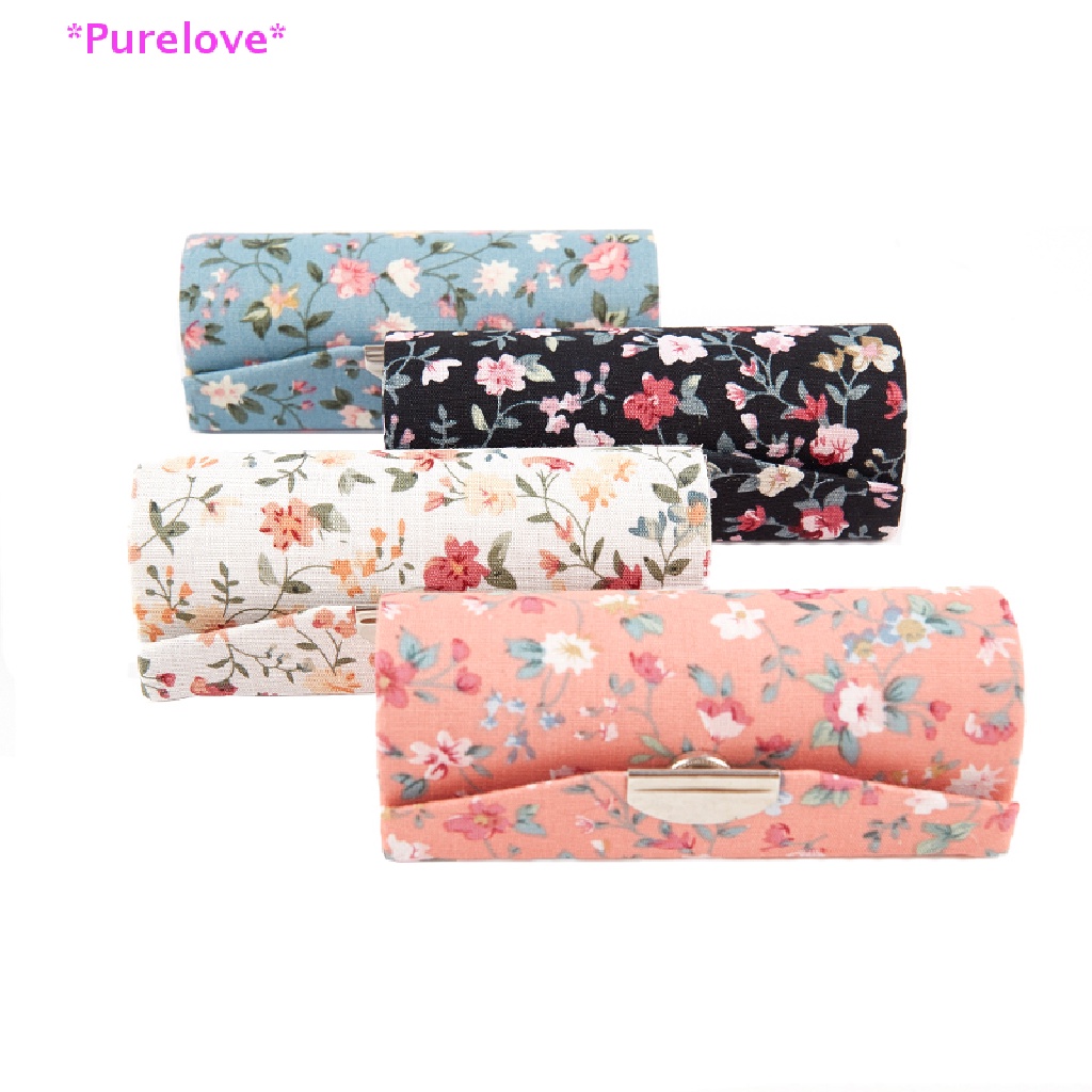 Hộp Đựng Son Môi Kèm Gương Trang Điểm Tiện Dụng Dành Cho Nữ Mới