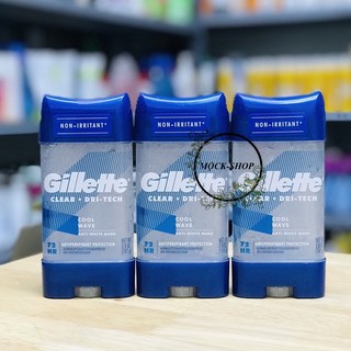 Lăn khử mùi nam gillette clear gel mẫu mới 107g