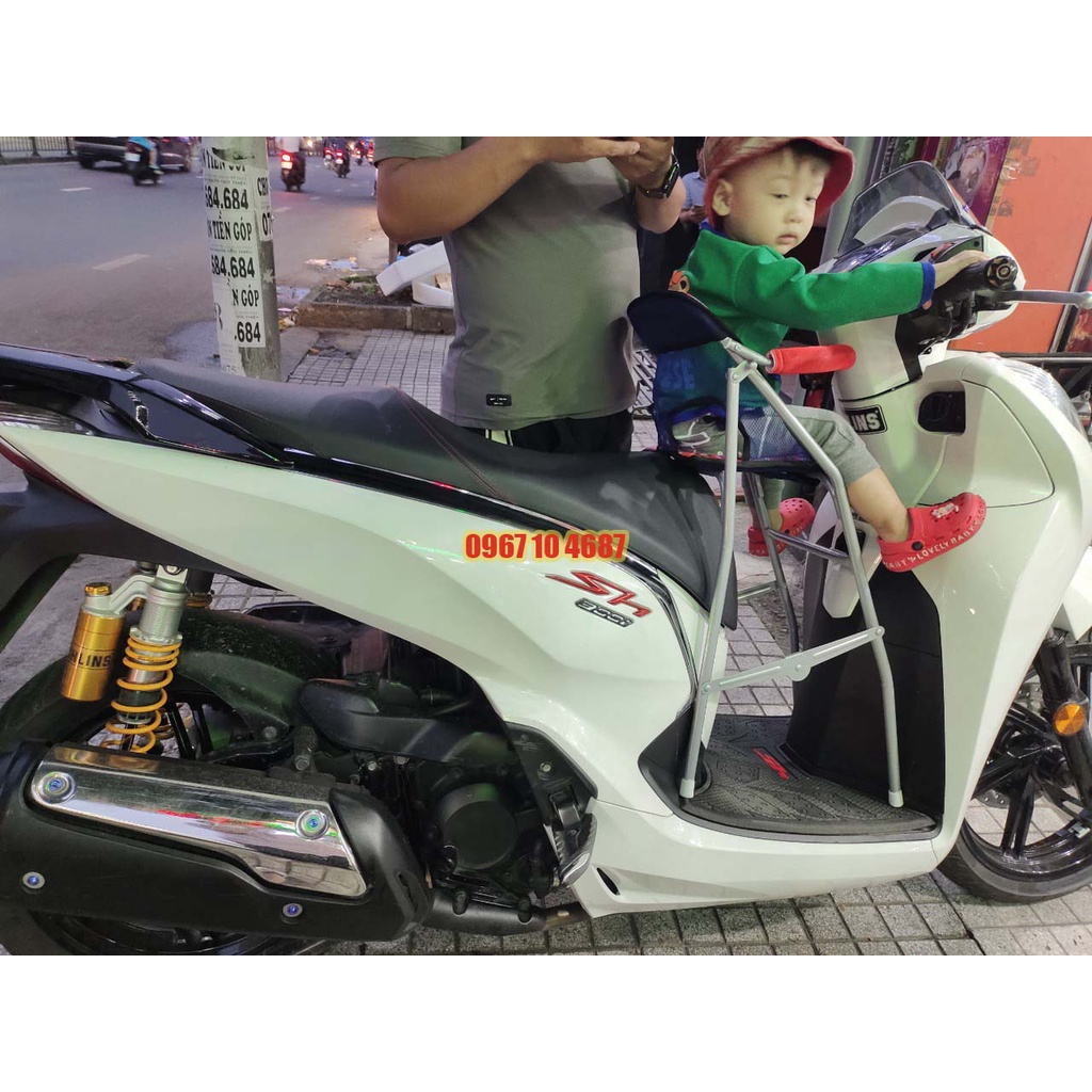 Ghế ngồi xe máy có vòng xếp gọn xe SH CAO, SH 150i