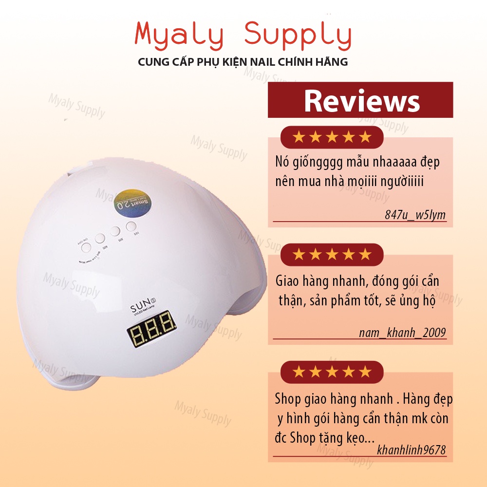 Máy Hơ Gel Sun 5 48W  LED/UV LAMP SP000074